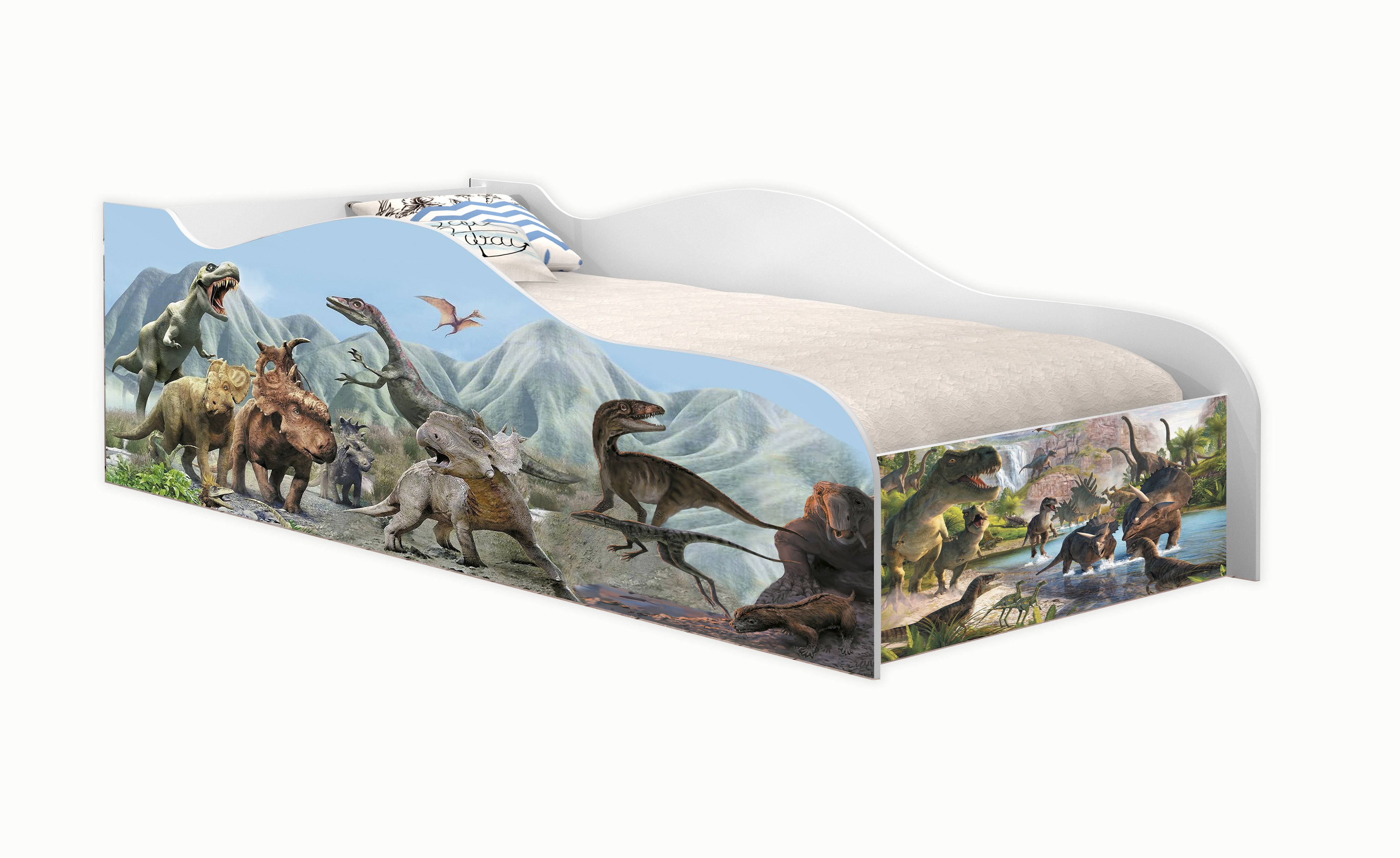 Cama Solteiro Dinossauros, Cama para Criança - 2