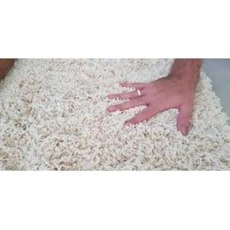 Tapete para Sala/Quarto de Algodão 1,00 x 1,50 - Cor Cru - 2