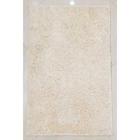 Tapete para Sala/Quarto de Algodão 1,00 x 1,50 - Cor Cru