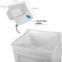 Ver imagem 4 de Gabinete Para Lavanderia Com Tanque Branco | 01 Porta | Astra