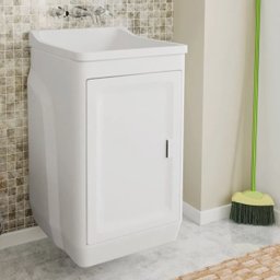 Gabinete Para Lavanderia Com Tanque Branco | 01 Porta | Astra - 9