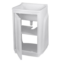Gabinete Para Lavanderia Com Tanque Branco | 01 Porta | Astra - 7