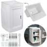Gabinete Para Lavanderia Com Tanque Branco | 01 Porta | Astra - 1