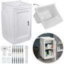 Ver imagem 1 de Gabinete Para Lavanderia Com Tanque Branco | 01 Porta | Astra