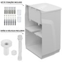 Ver imagem 6 de Gabinete Para Lavanderia Com Tanque Branco | 01 Porta | Astra