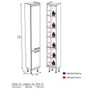Ver imagem 3 de Paneleiro Simples 5116 Sicília Multimóveis