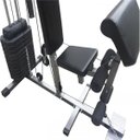 Ver imagem 2 de Estação De Musculação Com 80kg Aparelho Ginástica Academia + puxador - WCT Fitness 1001103