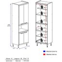 Ver imagem 3 de Paneleiro para Forno 5117 Sicília Multimóveis