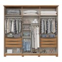 Ver imagem 4 de Guarda Roupa Henn Leblon 6 Portas 6 Gavetas