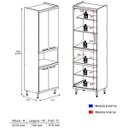 Ver imagem 3 de Paneleiro para Forno 5117 Sicília Multimóveis