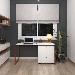 Gaveteiro Multiuso 3 Gavetas Organizador Branco com Rodízio Office Escritório - 7