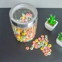 Ver imagem 7 de Kit 4 Pote de Vidro Porta Mantimentos Vidro com Tampa Inox para Grãos Cereais 1200ml 18cm Lyor