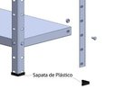 Ver imagem 3 de Estante de Aço com 06 Band 40cm (26/20) - Amapa - 11104
