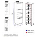 Ver imagem 3 de Paneleiro para Forno 5120 Sicília Multimóveis