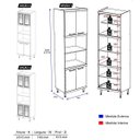Ver imagem 3 de Paneleiro para Forno 5120 Sicília Multimóveis
