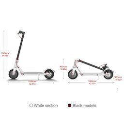 Patinete Motorizado Elétrico Dobrável Aro 8.5" M365 - Xiaomi Mi - Branco - 6