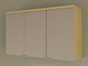 Ver imagem 1 de Aereo Cozinha 3 Portas 120cm Elite Yescasa Marrom/Avela