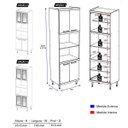 Ver imagem 3 de Paneleiro para Forno 5120 Sicília Multimóveis