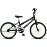 Bicicleta Infantil Aro 20 South Grazzy Meninas - Preto Preto - 1