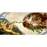 Tela Canvas A Criação de Adão Michelangelo - 170x82 - 1