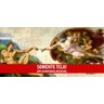 Tela Canvas A Criação de Adão Michelangelo - 170x82 - 2
