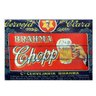 Decoração - Quadro Decorativo 42x28cm sem Moldura Cerveja Brahma Chopp - 1