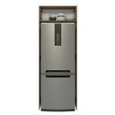 Ver imagem 4 de Porta-geladeira Madesa Lux 1 Porta Basculante Rustic/cinza