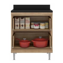 Balcão 2 Gavetas 70cm 5123 Sicília Multimóveis - 2