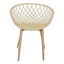 Ver imagem 2 de Cadeira Poltrona Clarice Sidera Nest Web com Apoio de Braço