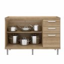 Ver imagem 2 de Balcão para Cozinha sem Tampo 1,20M 5124 Sicília Multimóveis