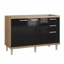 Ver imagem 1 de Balcão para Cozinha sem Tampo 1,20M 5124 Sicília Multimóveis