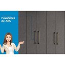 Ver imagem 2 de Guarda Roupa 8 Portas e 6 Gavetas Liverpool 8.6 Jatobá-grafite - Santos Andirá