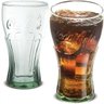 Copo Contour Coca Cola Vidro Jogo 6 Unidades 470ml Verde - Nadir - 2