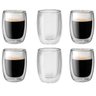 Jogo de 6 copos de parede dupla para Cappuccino 200ml - Zwilling - 1