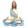 Estátua Jesus Cristo Meditando (18cm) - 1