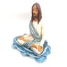 Estátua Jesus Cristo Meditando (18cm) - 2