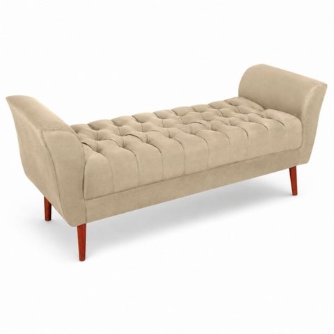 Recamier 190 cm com Design Moderno e Versátil para Quarto