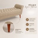 Ver imagem 5 de Recamier 190 cm com Design Moderno e Versátil para Quarto