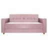 Sofá 2 Lugares Corano Rosa Bebê - 5