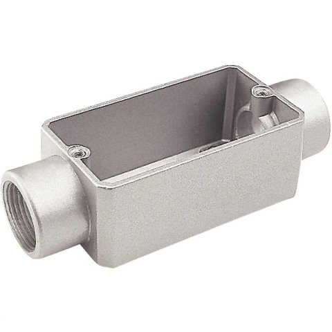 Condulete Fixo 2.1/2" Tipo "c" - com Tampa / sem Rosca / sem Pintura Tramontina