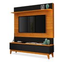 Ver imagem 2 de Painel para Tv Ambiente Antalya Freijó Preto - Luapa