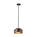 Ver imagem 1 de Pendente de Metal Brass 15cmx24cm Bella Iluminação