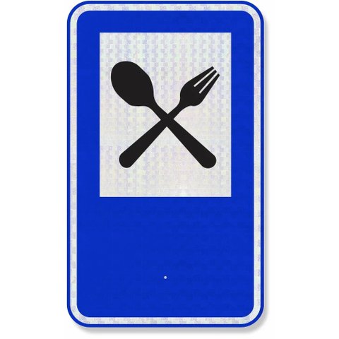 Placa Restaurante Sau-12 Resolução Contran Nº 180