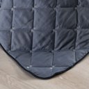 Ver imagem 7 de Kit Cobre Leito Dupla Face Casal Padrão Bordado Renove Hipercal 400 Fios:cinza