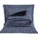 Ver mais imagens de Kit Cobre Leito Dupla Face Casal Padrão Bordado Renove Hipercal 400 Fios:cinza