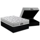 Ver imagem 1 de Cama Box Baú Casal: Colchão Ortopédico Probel D45 / EP Guarda Costas PróExtreme Plus + Base CRC