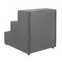 Ver imagem 3 de Escadinha Pet 3 Degraus Escada para Animais de Estimação Confortável:cinza