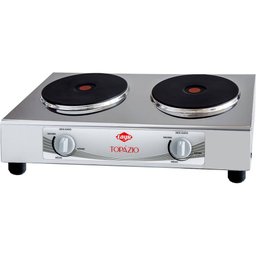 Fogão Elétrico Topázio 2 Bocas Inox 220v - Layr - 1