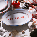 Ver imagem 2 de Travessa de Porcelana C'est La Vie - Casa Toco