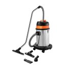 Ver imagem 1 de Aspirador de pó Tramontina 30 Litros em Aço Inox para sólidos e líquidos 1400 W 127 V 44981010